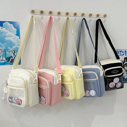 Sac à épaule en nylon – Style Patchwork