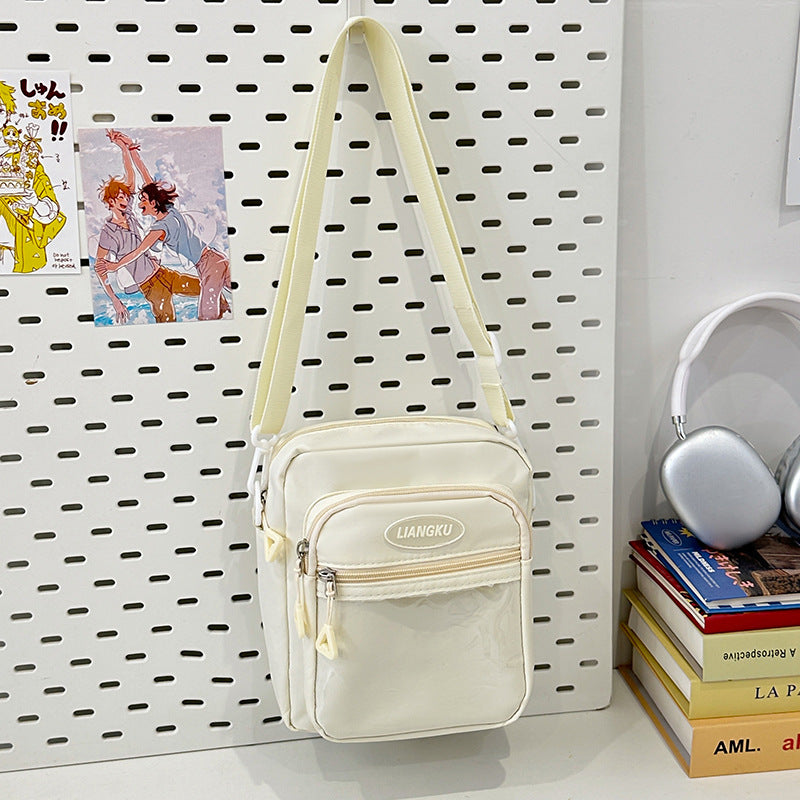 Sac à épaule en nylon – Style Patchwork