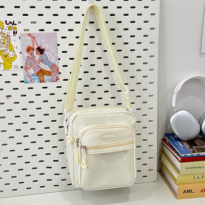 Sac à épaule en nylon – Style Patchwork