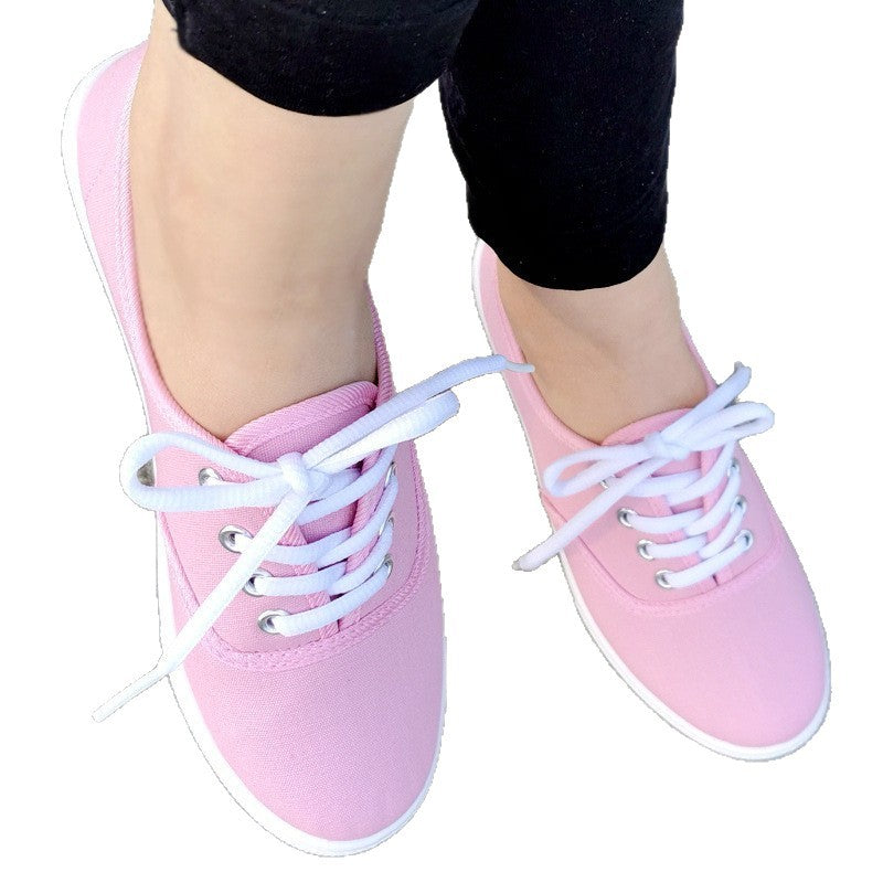 Baskets en toile pour femmes - style sport et confort au quotidien