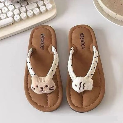 Tongs estivales à chevrons – confort & style plage