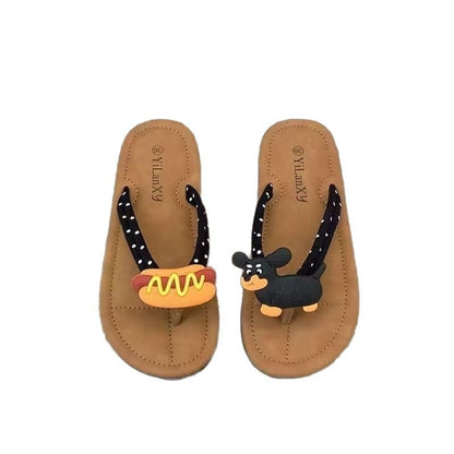 Tongs estivales à chevrons – confort & style plage